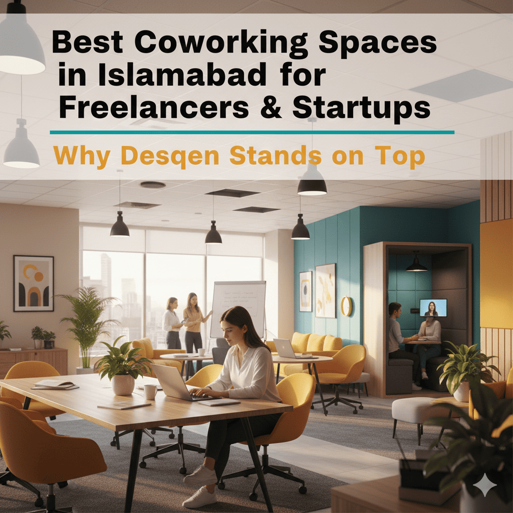 Best Coworking Spaces in Islamabad for Freelancers & Startups